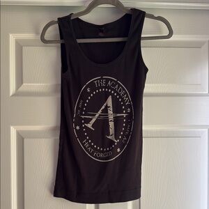 The Academy Black Tank Top